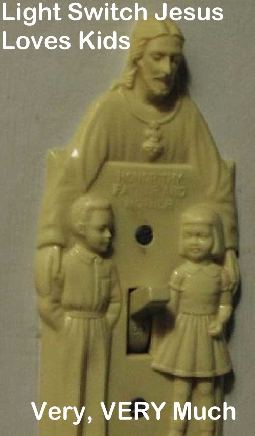 Jesus Loves Children Light Switch