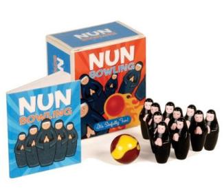 Nun Bowling: It's sinfully fun.